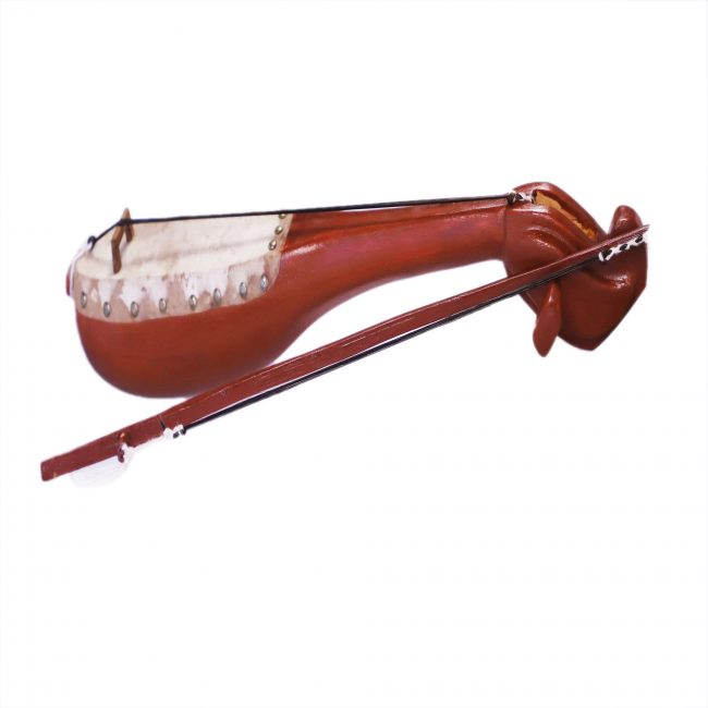 Handcrafted Wooden Banam Music Instrument