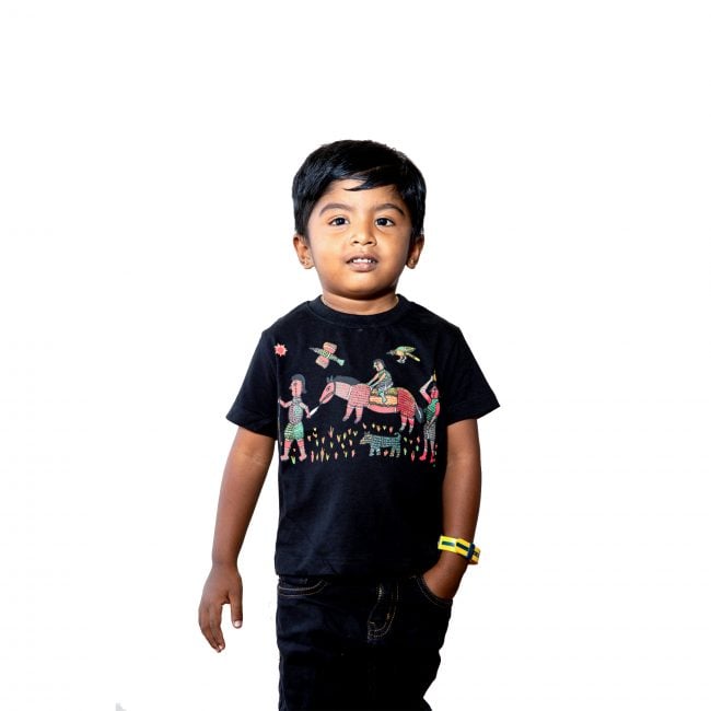 Cotton Round Neck Half Sleeve Printed Tshirt