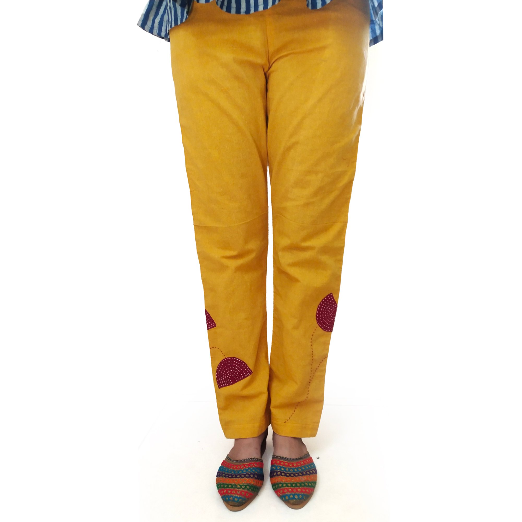 Pant Patch work : TX(DHARO)GJ
