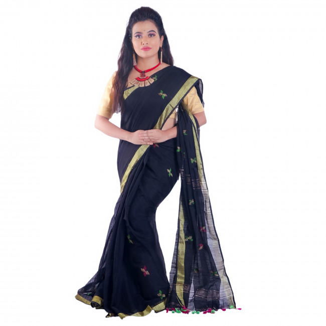 Hill Jamdani Saree