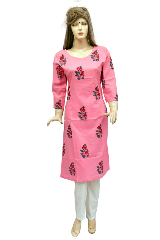 TRIBES INDIA PRINTED DESIGNER KURTI TX